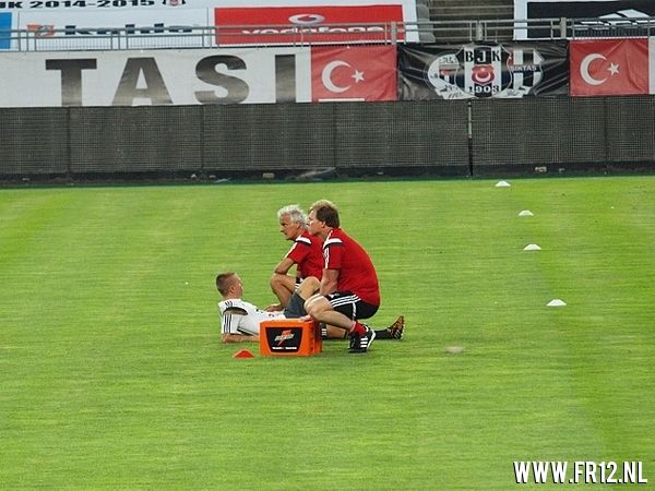 Training Feyenoord in Istanboel