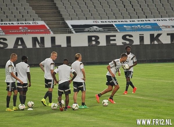 Training Feyenoord in Istanboel