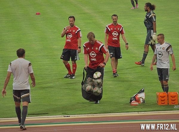 Training Feyenoord in Istanboel
