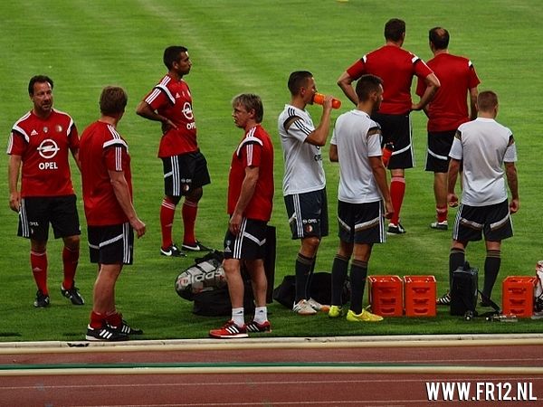 Training Feyenoord in Istanboel