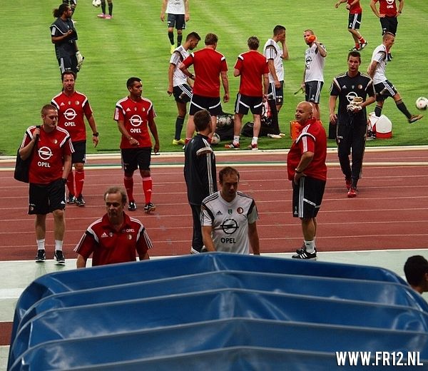 Training Feyenoord in Istanboel