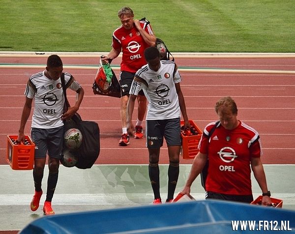 Training Feyenoord in Istanboel