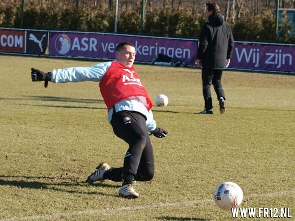 AFCA spuitwerk op fanshop en De Kuip