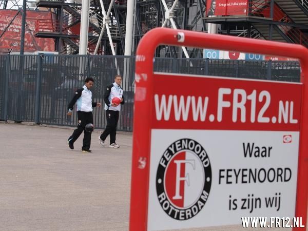 Promo straatvoetbal foto\'s voorplein