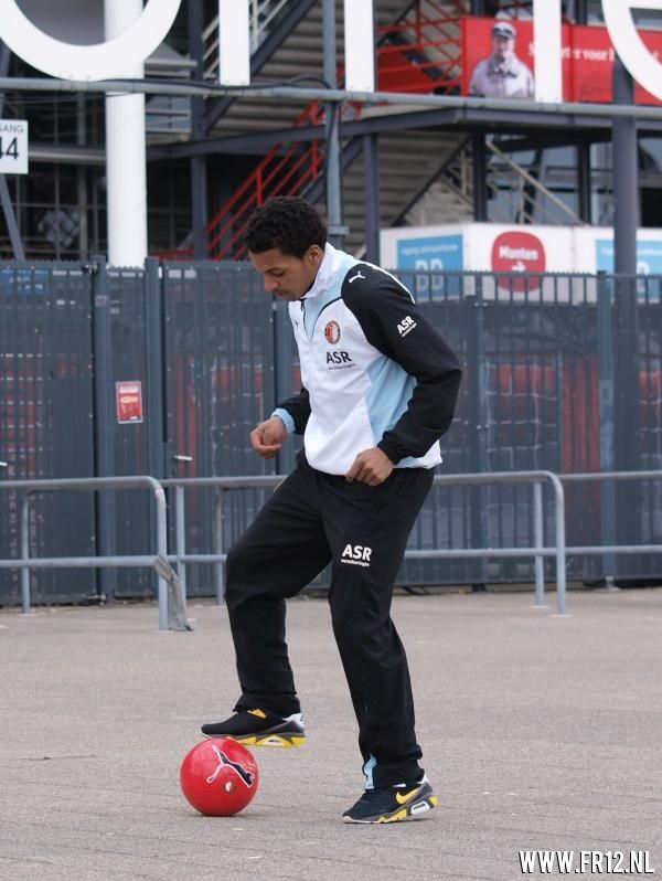 Promo straatvoetbal foto\'s voorplein