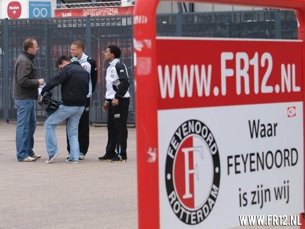 Promo straatvoetbal foto\'s voorplein