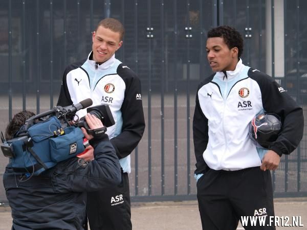 Promo straatvoetbal foto\'s voorplein