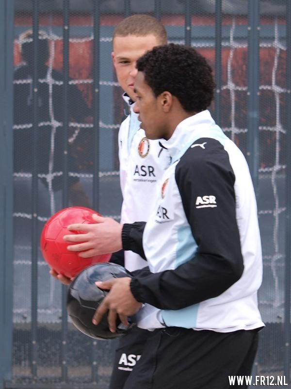 Promo straatvoetbal foto\'s voorplein