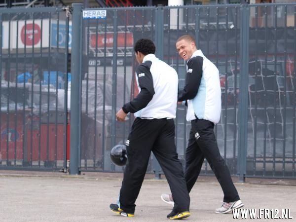 Promo straatvoetbal foto\'s voorplein