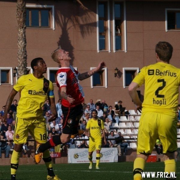 Feyenoord-Club Brugge in Marbella