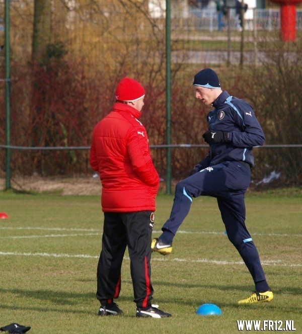 Guidetti bezoekt De Kuip