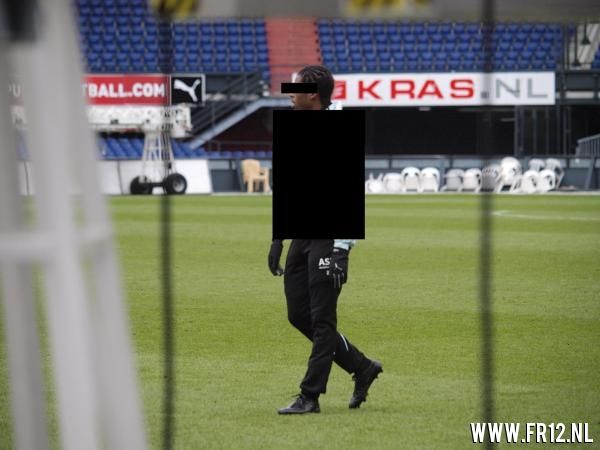 Zaterdag training in De Kuip