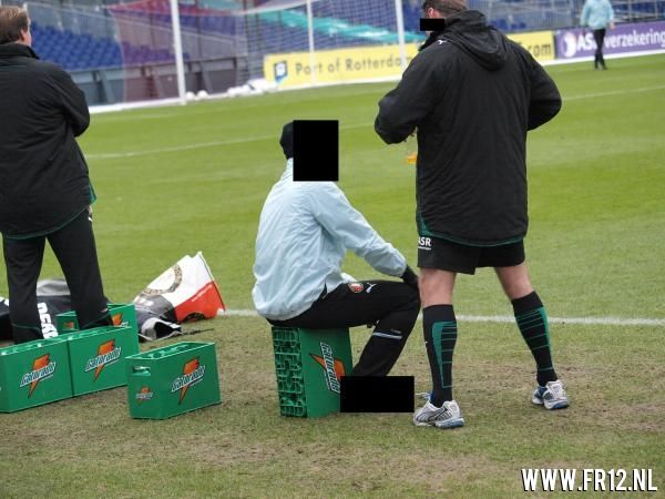 Zaterdag training in De Kuip