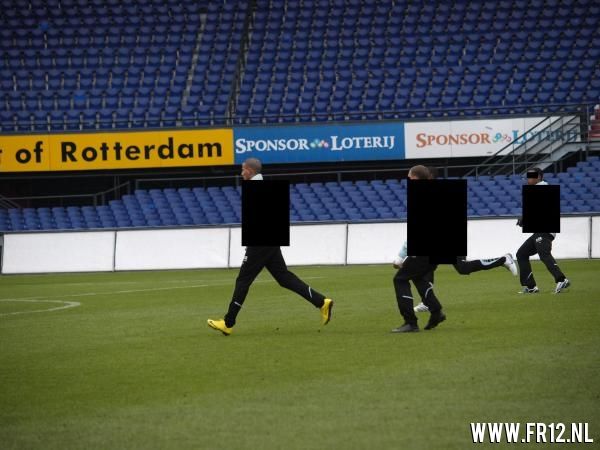 Zaterdag training in De Kuip