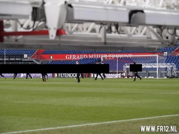 Zaterdag training in De Kuip