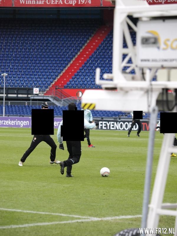 Zaterdag training in De Kuip