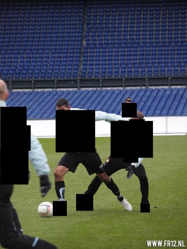 Zaterdag training in De Kuip
