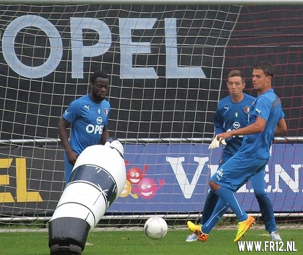 Training en Ben Wijnstekers soccer schools