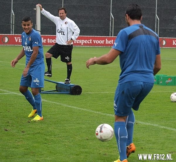 Training en Ben Wijnstekers soccer schools