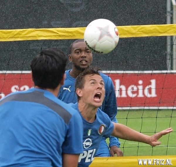 Training en Ben Wijnstekers soccer schools