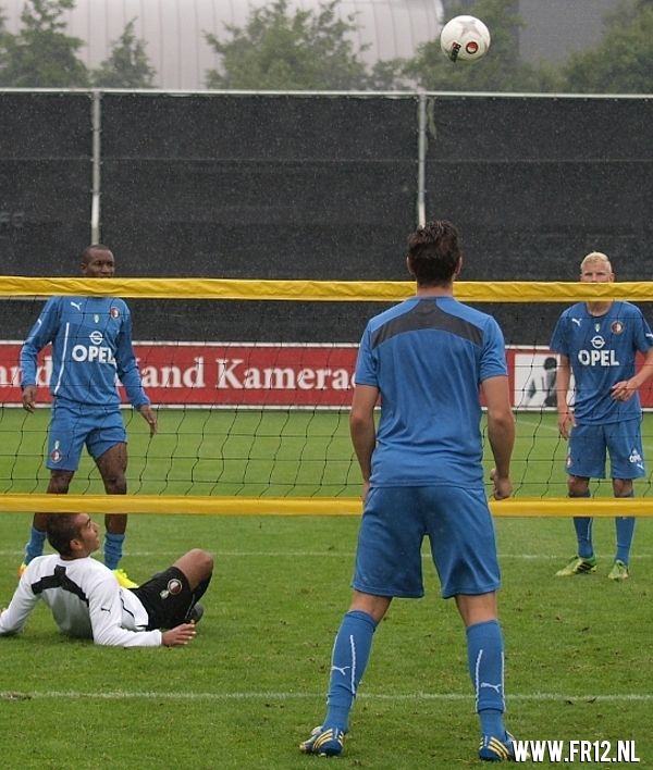 Training en Ben Wijnstekers soccer schools