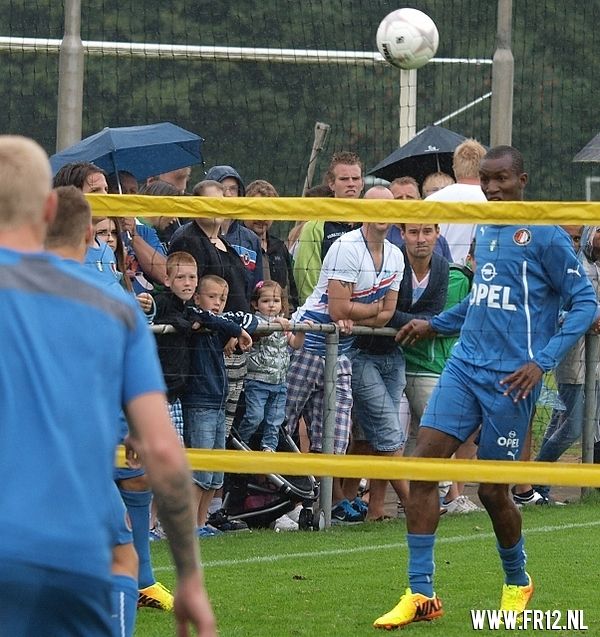 Training en Ben Wijnstekers soccer schools