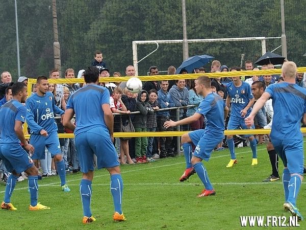 Training en Ben Wijnstekers soccer schools