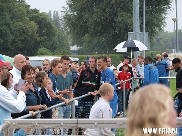 Training en Ben Wijnstekers soccer schools