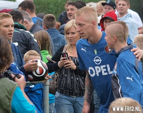 Training en Ben Wijnstekers soccer schools