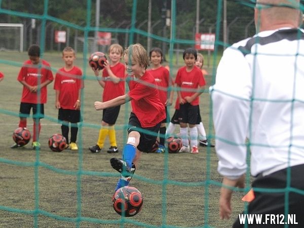 Training en Ben Wijnstekers soccer schools