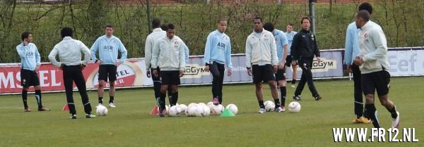 Vrijdag training Varkenoord