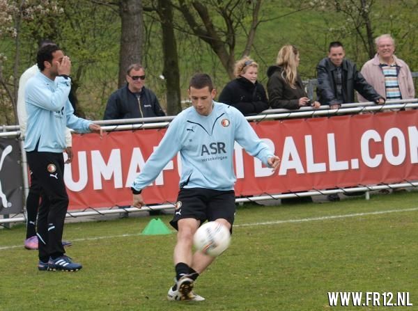 Vrijdag training Varkenoord