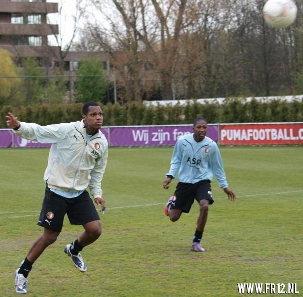 Vrijdag training Varkenoord