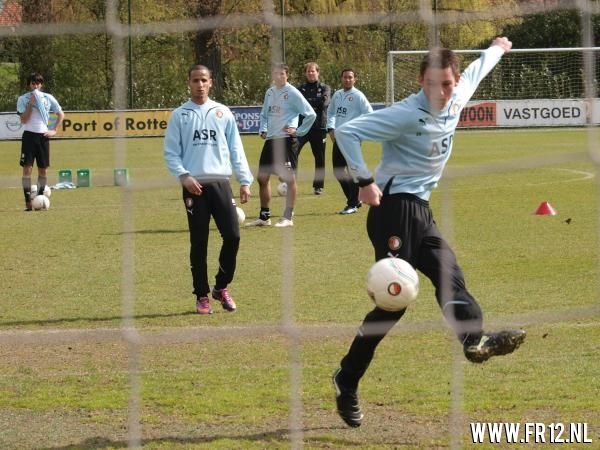 Vrijdag training Varkenoord