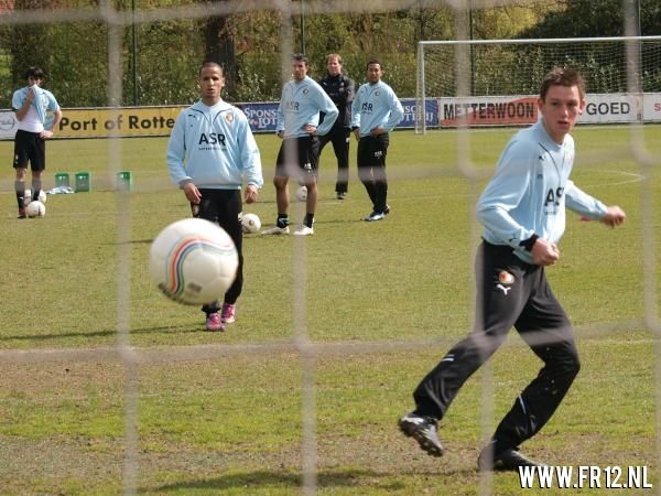 Vrijdag training Varkenoord