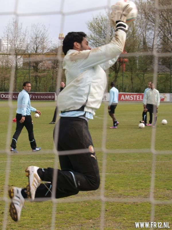 Vrijdag training Varkenoord