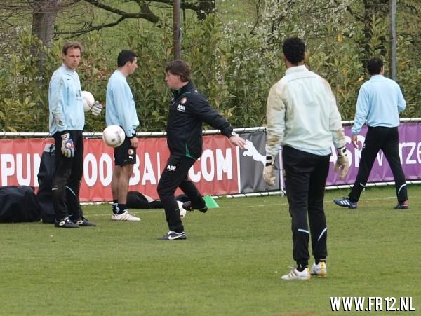 Vrijdag training Varkenoord