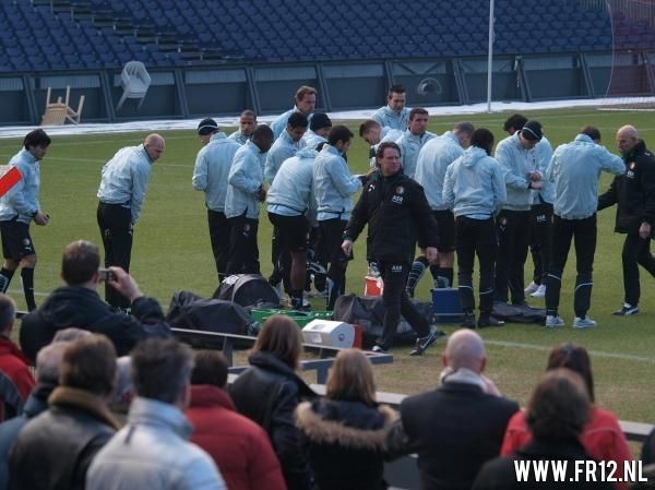 Woensdagtraining in De Kuip