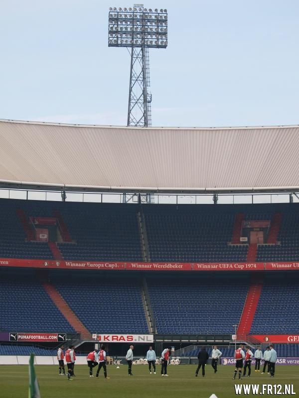Woensdagtraining in De Kuip