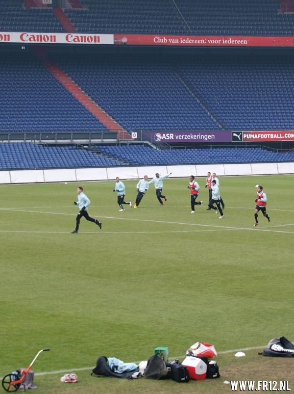 Woensdagtraining in De Kuip