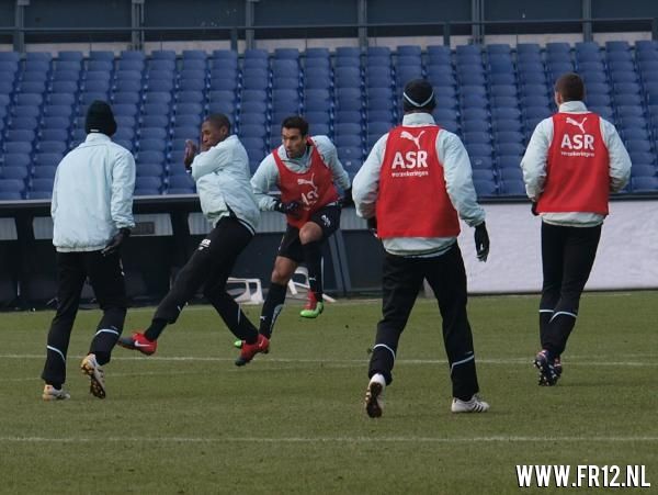 Woensdagtraining in De Kuip
