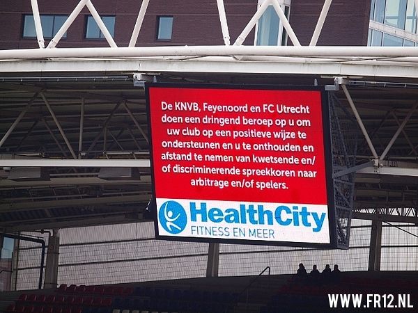 fc utrecht - FEYENOORD