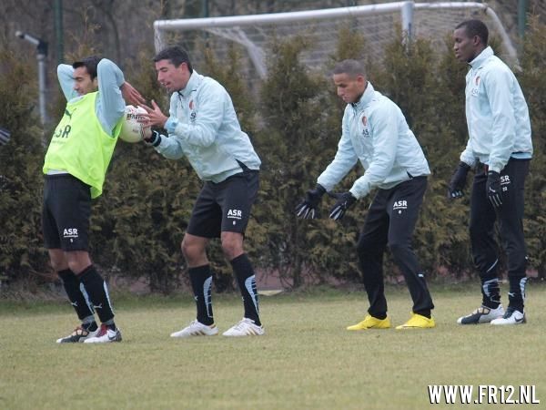 Traning op Varkenoord