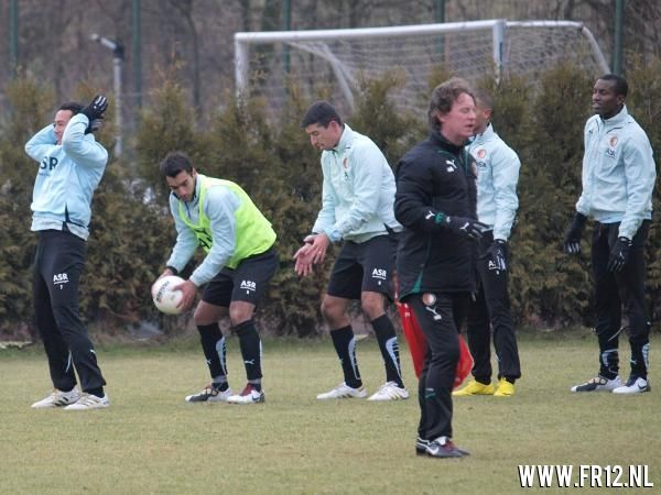 Traning op Varkenoord