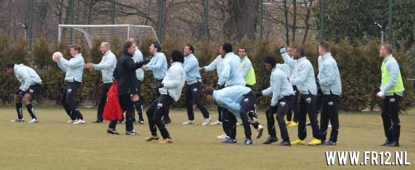 Traning op Varkenoord