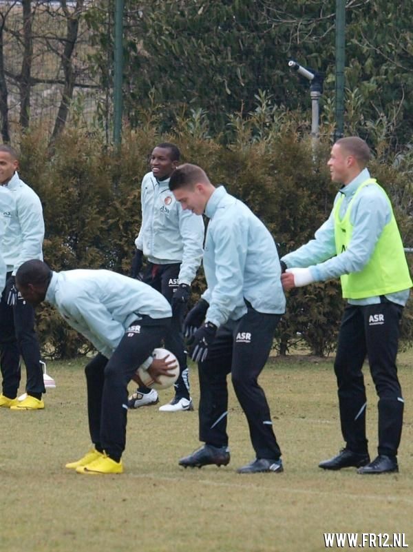 Traning op Varkenoord