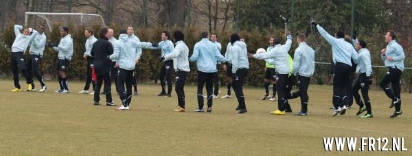 Traning op Varkenoord
