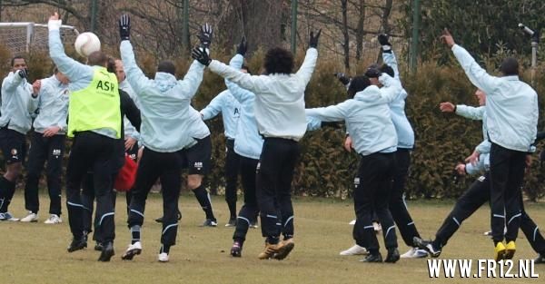 Traning op Varkenoord