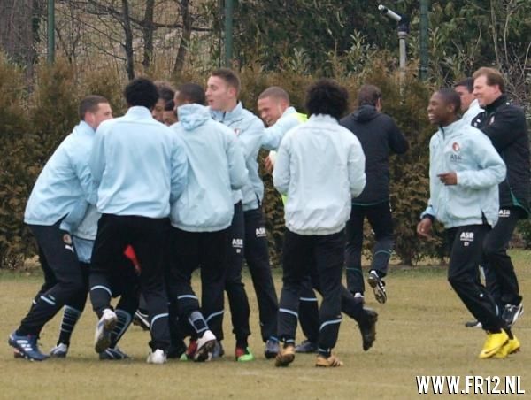 Traning op Varkenoord