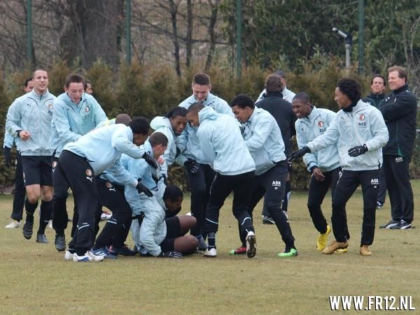 Traning op Varkenoord